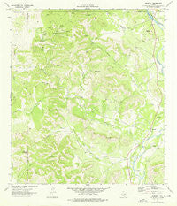 Montell Texas Historical topographic map, 1:24000 scale, 7.5 X 7.5 Minute, Year 1973