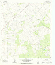 Monteola Texas Historical topographic map, 1:24000 scale, 7.5 X 7.5 Minute, Year 1963
