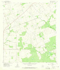 Monteola Texas Historical topographic map, 1:24000 scale, 7.5 X 7.5 Minute, Year 1963
