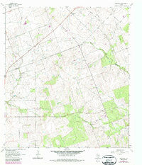 Monteola Texas Historical topographic map, 1:24000 scale, 7.5 X 7.5 Minute, Year 1963
