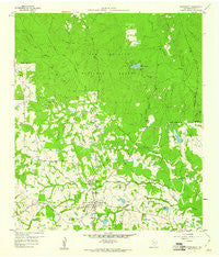 Montgomery Texas Historical topographic map, 1:24000 scale, 7.5 X 7.5 Minute, Year 1959