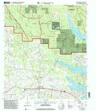 Montgomery Texas Historical topographic map, 1:24000 scale, 7.5 X 7.5 Minute, Year 1997