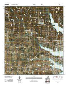 Montgomery Texas Historical topographic map, 1:24000 scale, 7.5 X 7.5 Minute, Year 2010