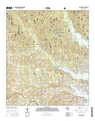 Montgomery Texas Current topographic map, 1:24000 scale, 7.5 X 7.5 Minute, Year 2016
