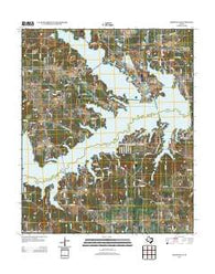 Monticello Texas Historical topographic map, 1:24000 scale, 7.5 X 7.5 Minute, Year 2013