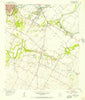 Montopolis Texas Historical topographic map, 1:24000 scale, 7.5 X 7.5 Minute, Year 1955