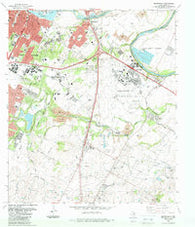 Montopolis Texas Historical topographic map, 1:24000 scale, 7.5 X 7.5 Minute, Year 1988