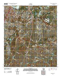 Montopolis Texas Historical topographic map, 1:24000 scale, 7.5 X 7.5 Minute, Year 2010
