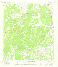 Monument Hill Texas Historical topographic map, 1:24000 scale, 7.5 X 7.5 Minute, Year 1963