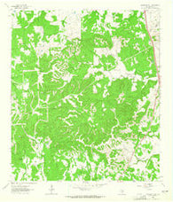 Monument Hill Texas Historical topographic map, 1:24000 scale, 7.5 X 7.5 Minute, Year 1963