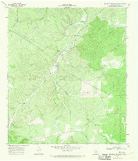 Monument Mountain SE Texas Historical topographic map, 1:24000 scale, 7.5 X 7.5 Minute, Year 1967