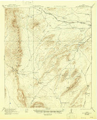 Monument Spring Texas Historical topographic map, 1:62500 scale, 15 X 15 Minute, Year 1921