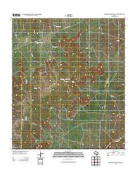 Monument Mountain Texas Historical topographic map, 1:24000 scale, 7.5 X 7.5 Minute, Year 2012