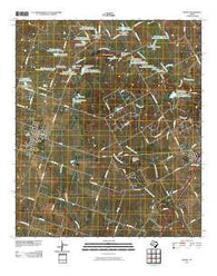 Moody Texas Historical topographic map, 1:24000 scale, 7.5 X 7.5 Minute, Year 2010