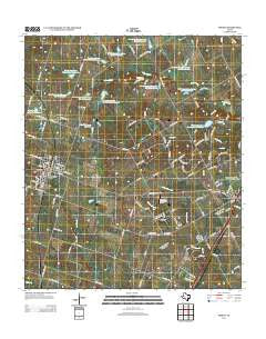 Moody Texas Historical topographic map, 1:24000 scale, 7.5 X 7.5 Minute, Year 2012