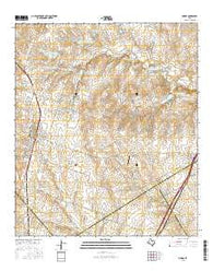 Moody Texas Current topographic map, 1:24000 scale, 7.5 X 7.5 Minute, Year 2016