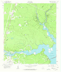 Moonshine Hill Texas Historical topographic map, 1:24000 scale, 7.5 X 7.5 Minute, Year 1961