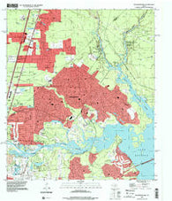 Moonshine Hill Texas Historical topographic map, 1:24000 scale, 7.5 X 7.5 Minute, Year 1995