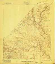 Moonshine Hill Texas Historical topographic map, 1:24000 scale, 7.5 X 7.5 Minute, Year 1916