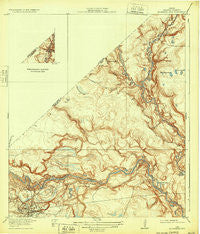 Moonshine Hill Texas Historical topographic map, 1:31680 scale, 7.5 X 7.5 Minute, Year 1920