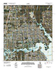 Moonshine Hill Texas Historical topographic map, 1:24000 scale, 7.5 X 7.5 Minute, Year 2010
