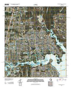Moonshine Hill Texas Historical topographic map, 1:24000 scale, 7.5 X 7.5 Minute, Year 2010