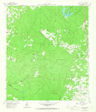 Moore Grove Texas Historical topographic map, 1:24000 scale, 7.5 X 7.5 Minute, Year 1959