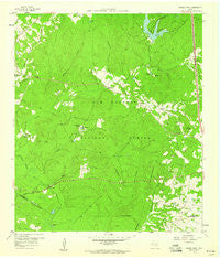 Moore Grove Texas Historical topographic map, 1:24000 scale, 7.5 X 7.5 Minute, Year 1959