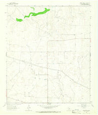 Moore Ranch Texas Historical topographic map, 1:24000 scale, 7.5 X 7.5 Minute, Year 1964