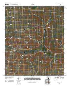 Moore Hill Texas Historical topographic map, 1:24000 scale, 7.5 X 7.5 Minute, Year 2010