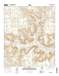 Moore Hill Texas Current topographic map, 1:24000 scale, 7.5 X 7.5 Minute, Year 2016