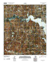 Moore Station Texas Historical topographic map, 1:24000 scale, 7.5 X 7.5 Minute, Year 2010