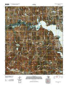 Moore Station Texas Historical topographic map, 1:24000 scale, 7.5 X 7.5 Minute, Year 2010