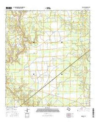 Morales Texas Current topographic map, 1:24000 scale, 7.5 X 7.5 Minute, Year 2016