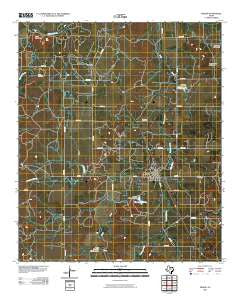 Moran Texas Historical topographic map, 1:24000 scale, 7.5 X 7.5 Minute, Year 2010