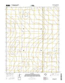 Moran Ranch Texas Current topographic map, 1:24000 scale, 7.5 X 7.5 Minute, Year 2016