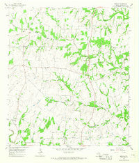 Moravia Texas Historical topographic map, 1:24000 scale, 7.5 X 7.5 Minute, Year 1965