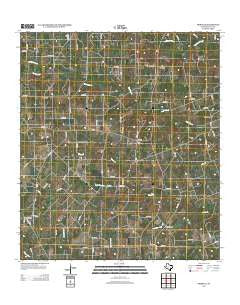 Moravia Texas Historical topographic map, 1:24000 scale, 7.5 X 7.5 Minute, Year 2013