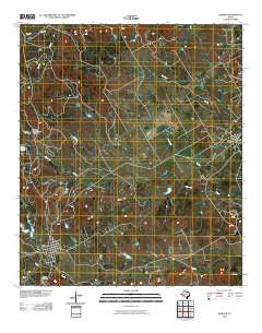 Morgan Texas Historical topographic map, 1:24000 scale, 7.5 X 7.5 Minute, Year 2010