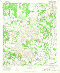 Morgan Mill Texas Historical topographic map, 1:24000 scale, 7.5 X 7.5 Minute, Year 1965