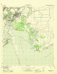 Morgan Point Texas Historical topographic map, 1:31680 scale, 7.5 X 7.5 Minute, Year 1943