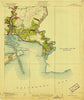 Morgan Point Texas Historical topographic map, 1:31680 scale, 7.5 X 7.5 Minute, Year 1919