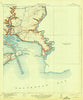 Morgan Point Texas Historical topographic map, 1:31680 scale, 7.5 X 7.5 Minute, Year 1919