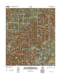 Morgan Mill Texas Historical topographic map, 1:24000 scale, 7.5 X 7.5 Minute, Year 2012