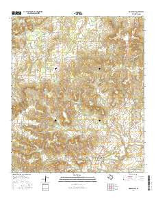 Morgan Mill Texas Current topographic map, 1:24000 scale, 7.5 X 7.5 Minute, Year 2016