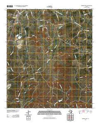Mormon Mill Texas Historical topographic map, 1:24000 scale, 7.5 X 7.5 Minute, Year 2010