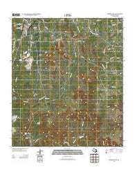 Mormon Mill Texas Historical topographic map, 1:24000 scale, 7.5 X 7.5 Minute, Year 2012