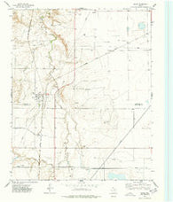Morse Texas Historical topographic map, 1:24000 scale, 7.5 X 7.5 Minute, Year 1974