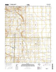 Morse Texas Current topographic map, 1:24000 scale, 7.5 X 7.5 Minute, Year 2016