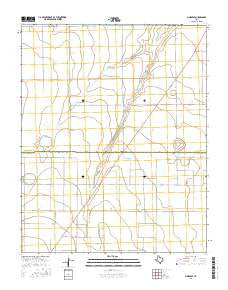 Morse SE Texas Current topographic map, 1:24000 scale, 7.5 X 7.5 Minute, Year 2016